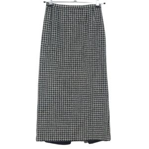 3 for $20- Vintage Talbots Long Wool Check Skirt